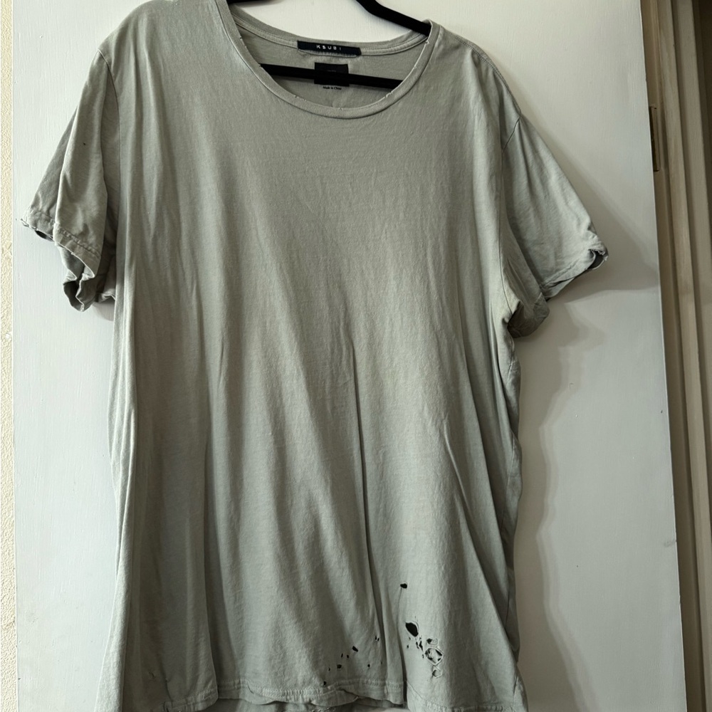 Ksubi Light Gray Tee - image 1